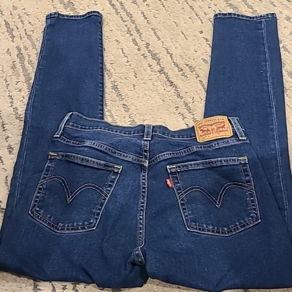 Levi's 501 button fly high rise skinny jeans - Picture 3 of 9